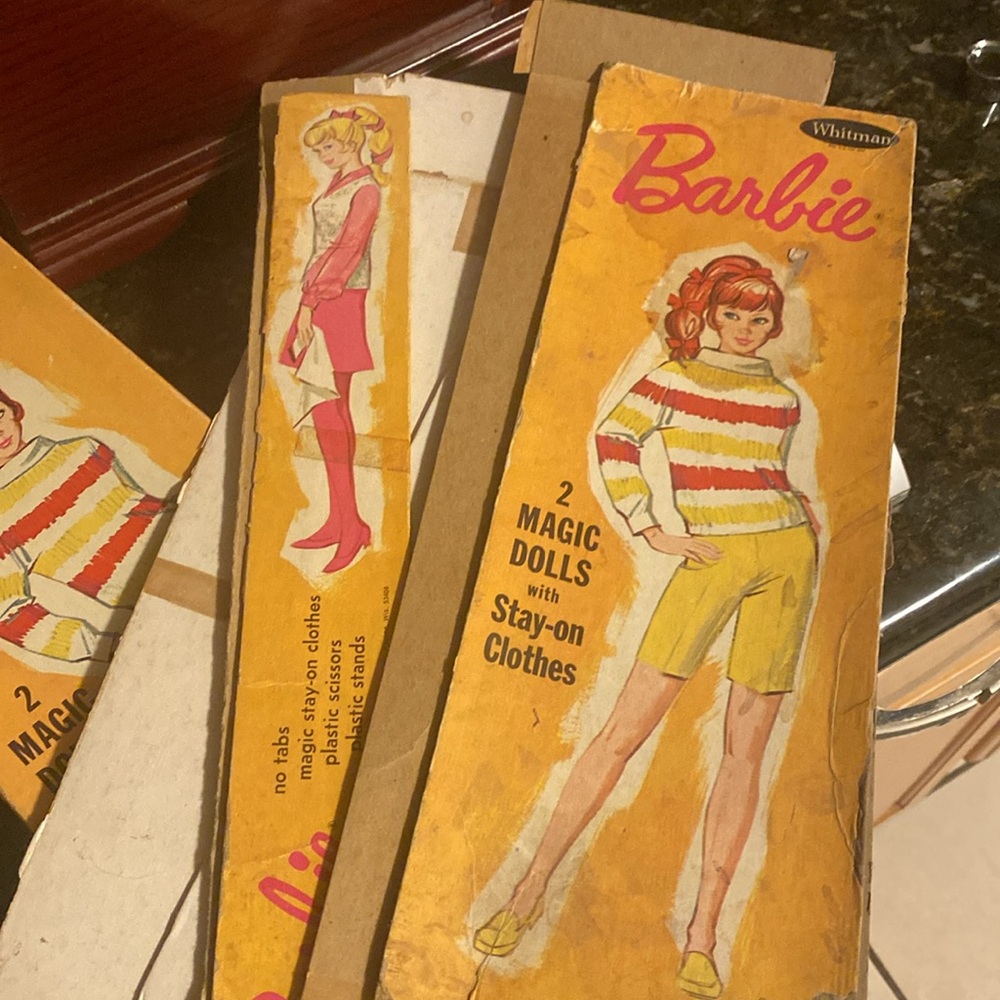 1969 BARBIE PAPER DOLL 2 SETs IN BOX - #4763 - ORIGINAL - Picture 11 of 11